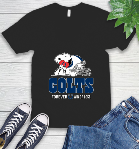 NFL The Peanuts Movie Snoopy Forever Win Or Lose Football Indianapolis Colts 50