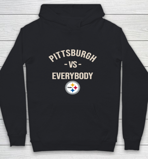 Pittsburgh Steelers Vs Everybody Youth Hoodie