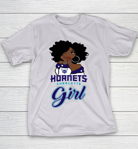 Charlotte Hornets Girl NBA Youth T-Shirt 5