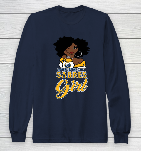 Buffalo Sabres Girl NHL Long Sleeve T-Shirt 4