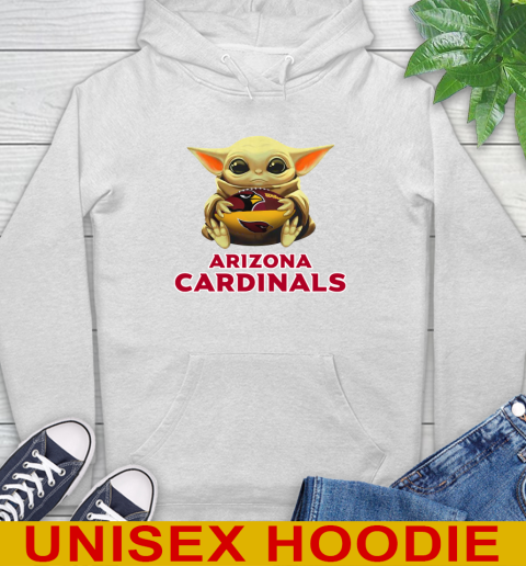 NFL Football Arizona Cardinals Baby Yoda Star Wars Shirt Hoodie