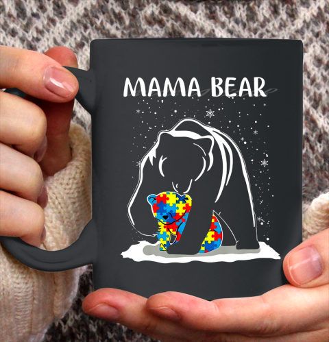 Mama Bear Autism Ceramic Mug 11oz