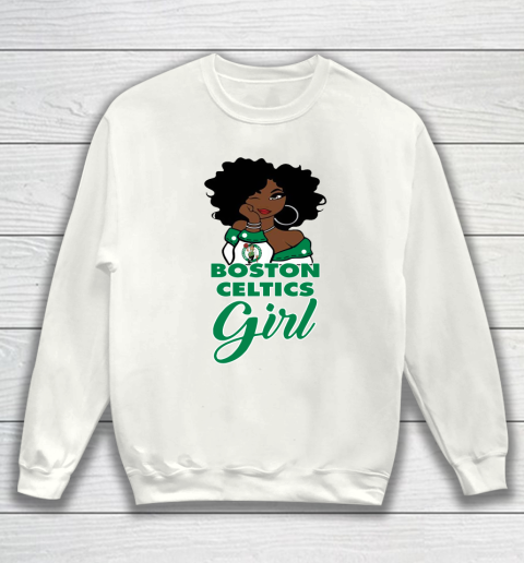 Boston Celtics Girl NBA Sweatshirt 2