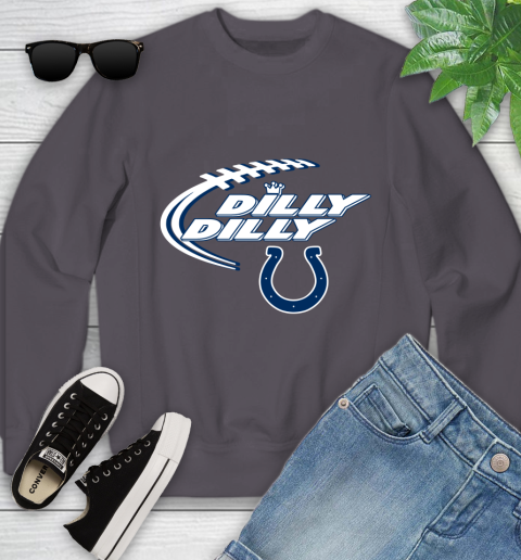 NFL Indianapolis Colts Dilly Dilly Football Sports Youth Sweatshirt 6