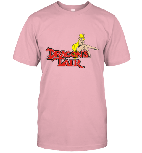 tjqo dragons lair daphne baseball shirts jersey t shirt 60 front pink