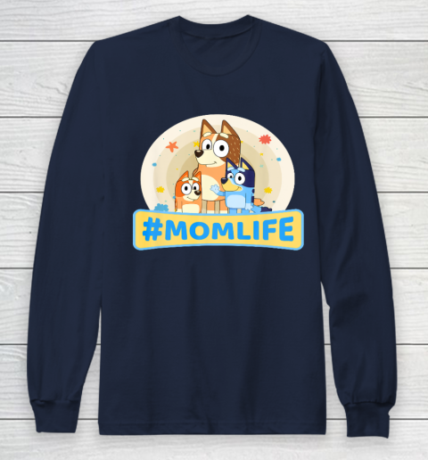 Bluey Mom Family For Life Long Sleeve T-Shirt 2