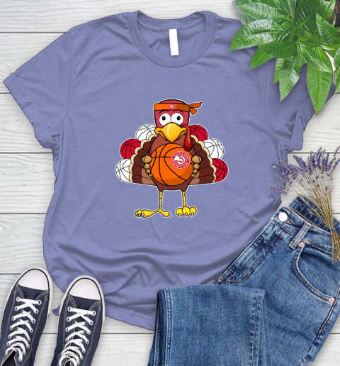 Atlanta Hawks Turkey thanksgiving day Women's T-Shirt 11
