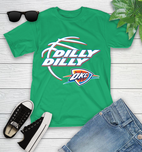 NBA Oklahoma City Thunder Dilly Dilly Basketball Sports Youth T-Shirt 6