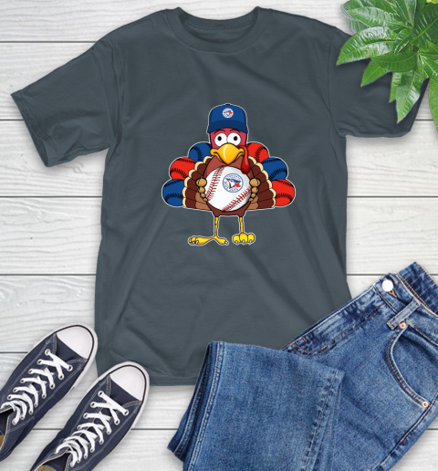 Toronto Blue Jays Turkey thanksgiving T-Shirt 9