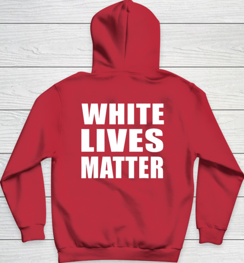 Kanye West White Lives Matter Hoodie Tee For Sports