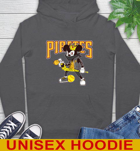 Pittsburgh Pirates MLB Baseball Mickey Peace Sign Sports Hoodie 7