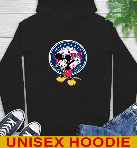 Minnesota Twins MLB Baseball Dabbing Mickey Disney Sports Hoodie 3 Minnesota Twins MLB Baseball Dabbing Mickey Disney Sports Hoodie - Image 3