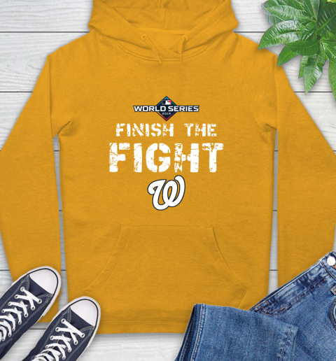 Finish The Fight Washington Nationals World Series 2019 Hoodie 2