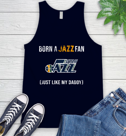 NBA Utah Jazz Loyal Fan Just Like My Daddy Basketball Shirt Tank Top 2