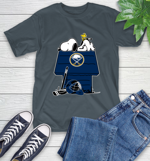 Buffalo Sabres NHL Hockey Snoopy Woodstock The Peanuts Movie T-Shirt 9