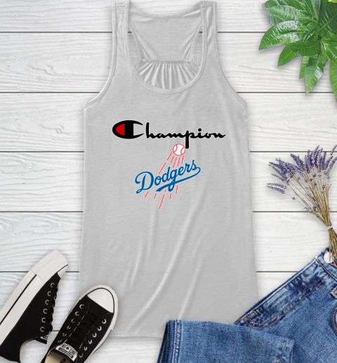 MLB Baseball Los Angeles Dodgers Champion Shirt Racerback Tank