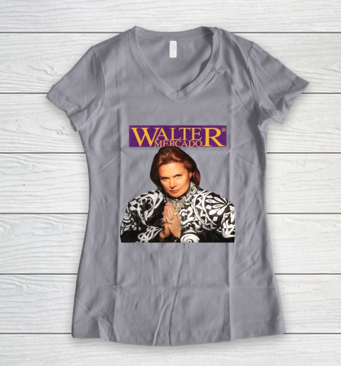 Walter Mercado Women's V-Neck T-Shirt 2