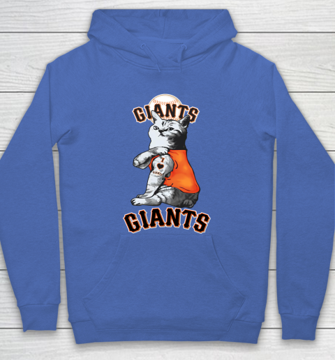 MLB Baseball My Cat Loves San Francisco Giants Hoodie 6