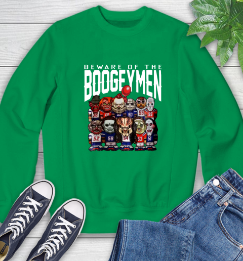 Green patriots sweatshirt top