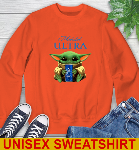 Star Wars Baby Yoda Hugs Michelob Ultra Beer Shirt 28