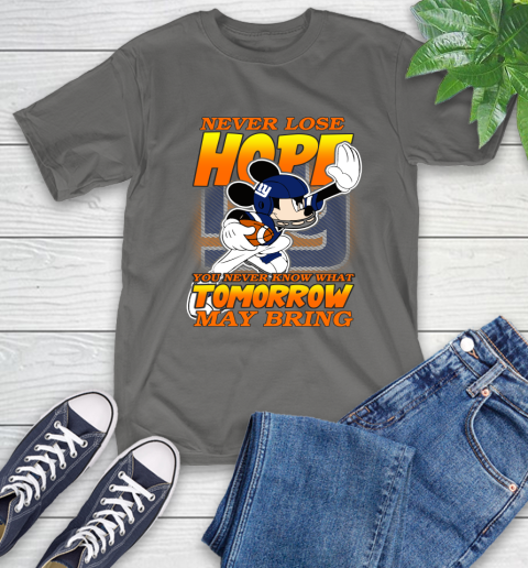 New York Giants NFL Football Mickey Disney Never Lose Hope T-Shirt 10