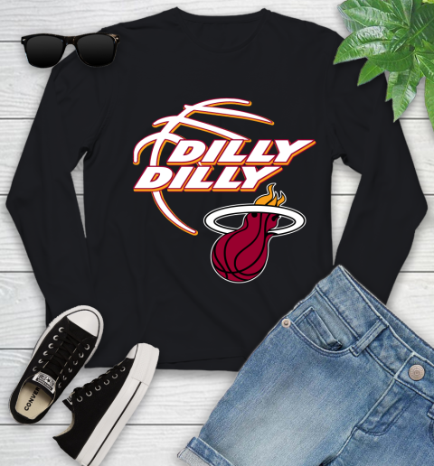 NBA Miami Heat Dilly Dilly Basketball Sports Youth Long Sleeve 2