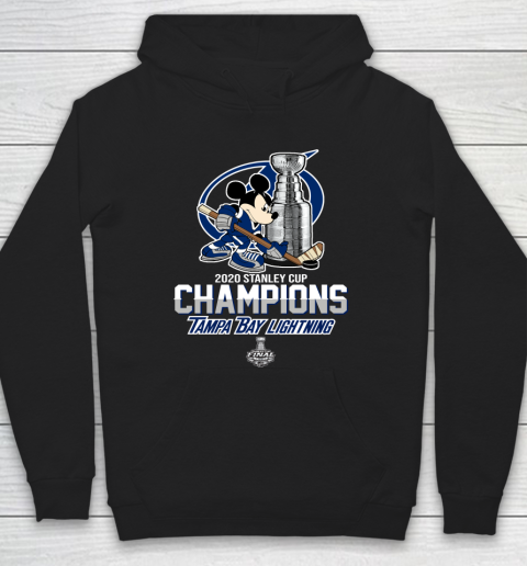 Tampa Bay Lightning Final 2020 Stanley Champions Mickey Mouse Hoodie