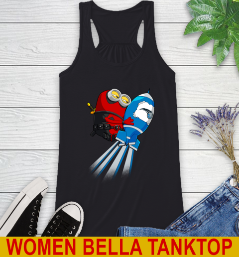 NBA Basketball Orlando Magic Deadpool Minion Marvel Shirt Racerback Tank