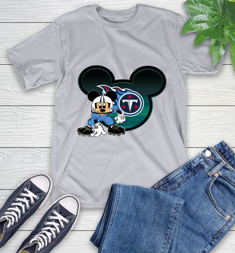 NFL Tennessee Titans Mickey Mouse Disney Football T Shirt T-Shirt 6