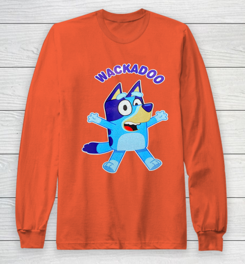 Wackadoo Blueys Love Fathers Day Gift Long Sleeve T-Shirt 3