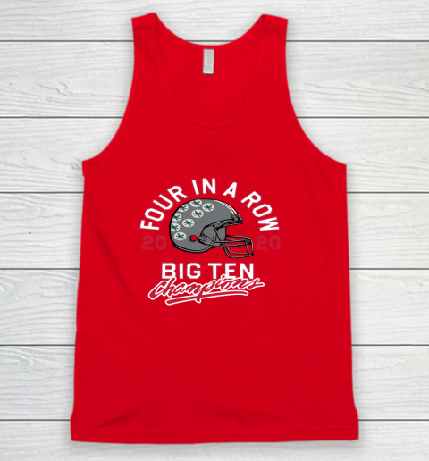 OSU 2020 Big Ten Champions 2020 Four In A Row Tank Top 5