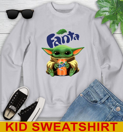 Star Wars Baby Yoda Hugs Fanta Soft Drink Shirt 116