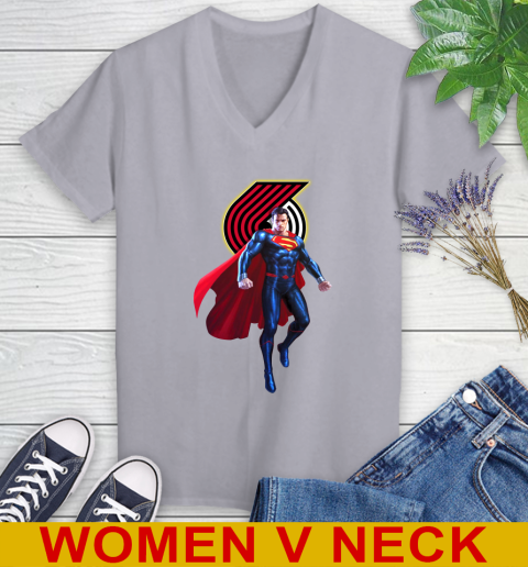 NBA Awesome Superman Basketball Sports Portland Trail Blazers 81
