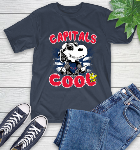 NHL Hockey Washington Capitals Cool Snoopy Shirt T-Shirt 4 NHL Hockey Washington Capitals Cool Snoopy Shirt T-Shirt - Image 4
