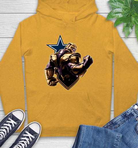 NFL Thanos Avengers Endgame Football Sports Dallas Cowboys Hoodie 3