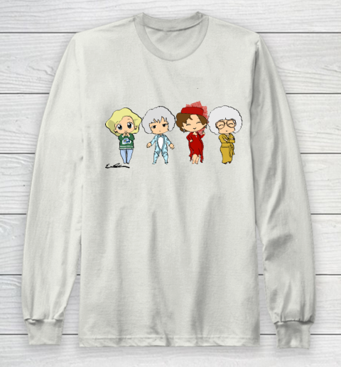 The Golden Girls  Chibis Long Sleeve T-Shirt 9