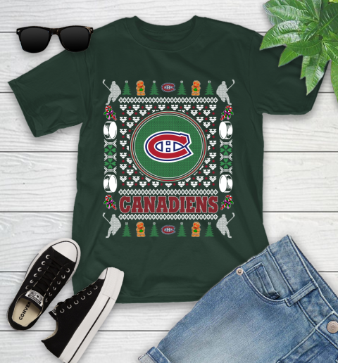 Montreal Canadiens Merry Christmas NHL Hockey Loyal Fan Ugly Shirt 104