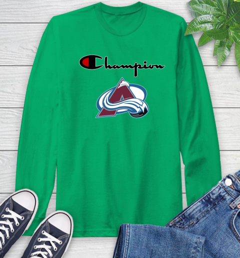 NHL Hockey Colorado Avalanche Champion Shirt Long Sleeve T-Shirt 5