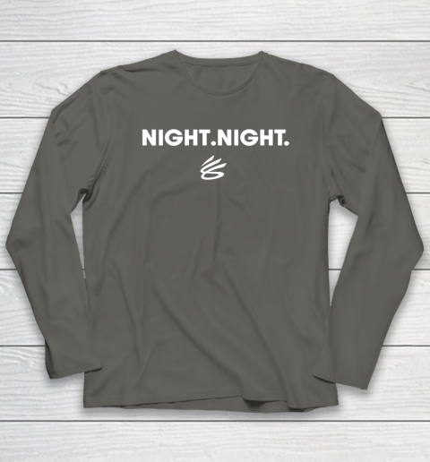 Night Night Steph Curry Long Sleeve T-Shirt 4
