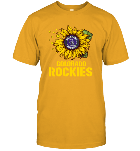 Colorado Rockiers Sunflower MLB Baseball Unisex Jersey Tee
