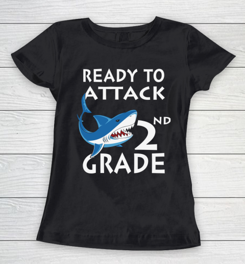 Back To School Shirt Ready to attack 2nd grade 1 Women's T-Shirt