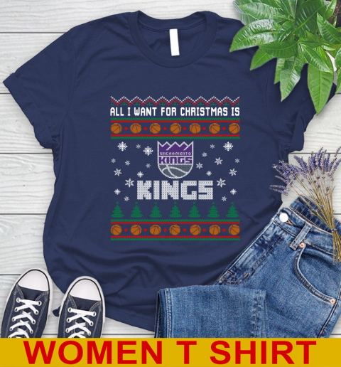 NBA Basketball All I Want For Christmas Is Sacramento Kings 96