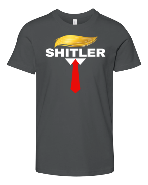 Anti Trump Donald Trump Necktie Shitler Premium Premium Youth T-shirt