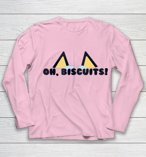 Bluey Oh Biscuits Mum Dad Cartoon Mother s Father s Day Youth Long Sleeve 6