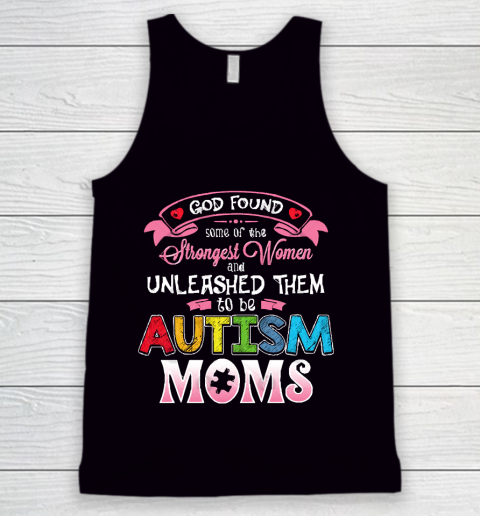 Mother's Day Funny Gift Ideas Apparel  Autism Awareness Novelty Gift Amazing Moms T Shirt Tank Top