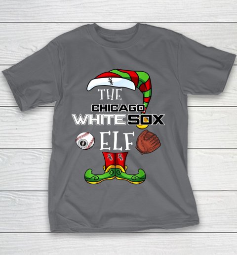 Chicago White Sox Christmas ELF Funny MLB Youth T-Shirt 5