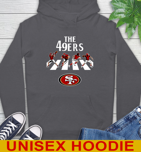 NFL Football San Francisco 49ers The Beatles Rock Band Shirt Hoodie - Image 8
