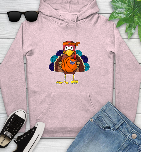 Charlotte Hornets Turkey thanksgiving day Youth Hoodie 10