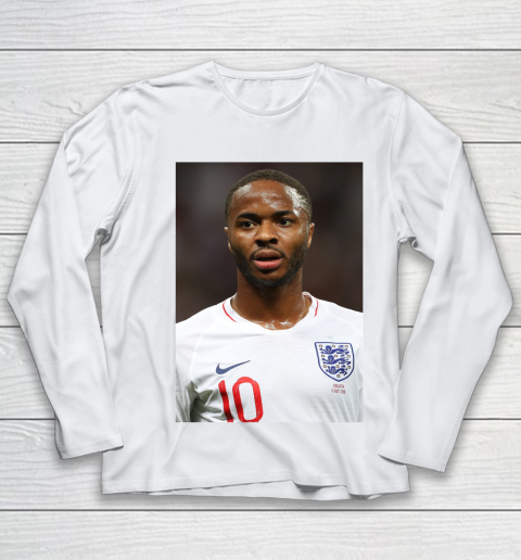 Sterling 10 England Football Team Youth Long Sleeve