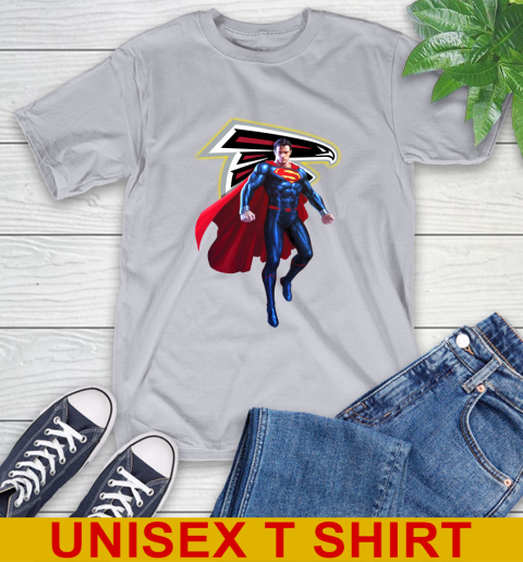 NFL Superman DC Sports Football Atlanta Falcons T-Shirt 6